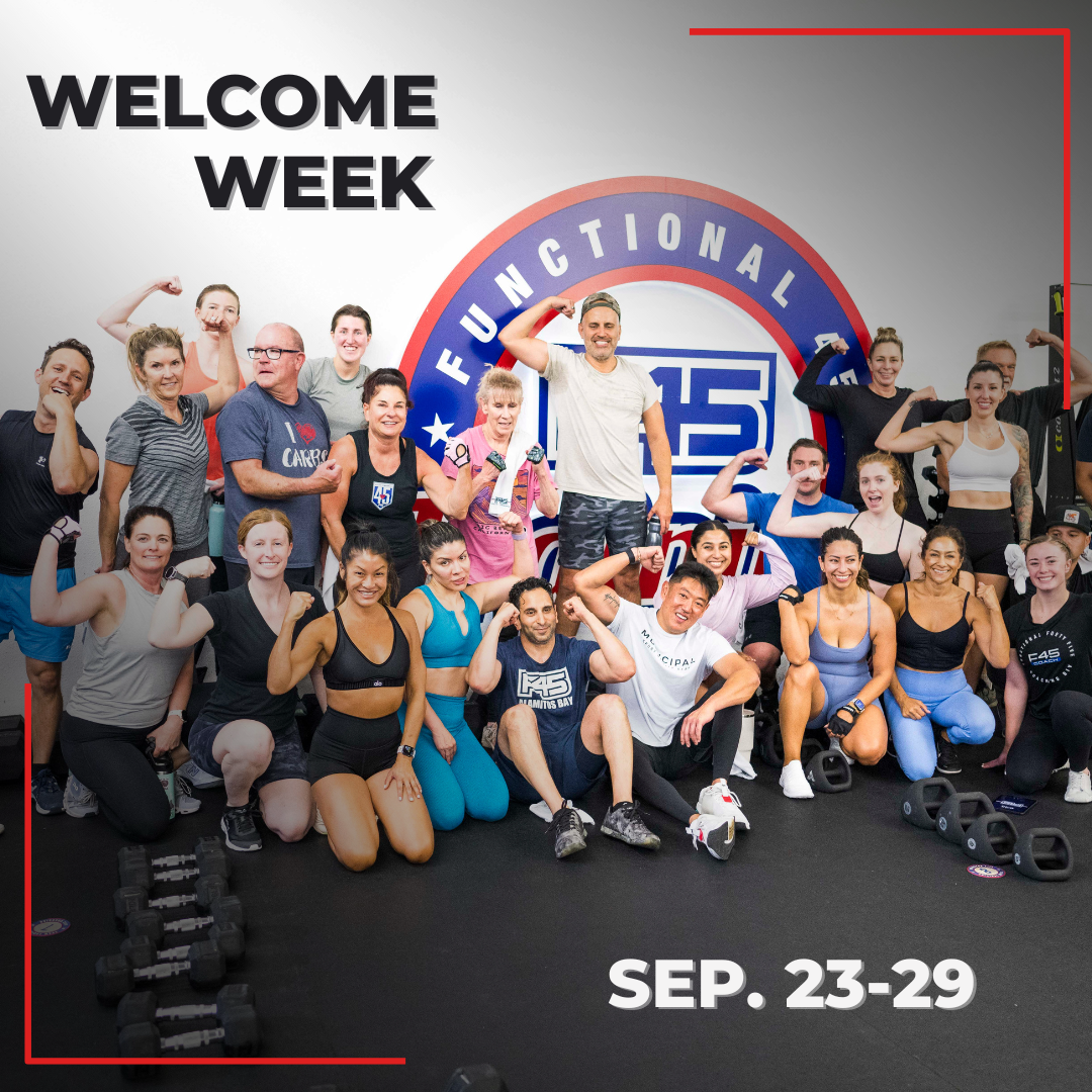 Read more about the article Welcome Week at F45: September 23-29!