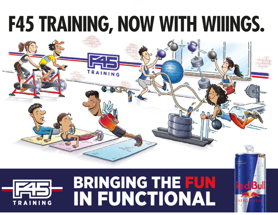 Read more about the article F45 x Red Bull: A Partnership to Power Your Workouts